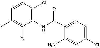  2-amino-4-chloro-N-(2,6-dichloro-3-methylphenyl)benzamide