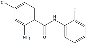 2-amino-4-chloro-N-(2-fluorophenyl)benzamide|