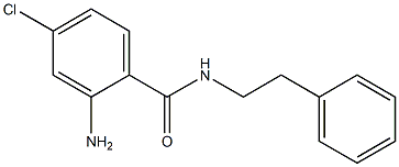 2-amino-4-chloro-N-(2-phenylethyl)benzamide,,结构式