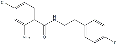 2-amino-4-chloro-N-[2-(4-fluorophenyl)ethyl]benzamide|