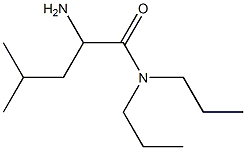 2-amino-4-methyl-N,N-dipropylpentanamide