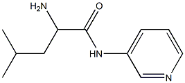  2-amino-4-methyl-N-pyridin-3-ylpentanamide