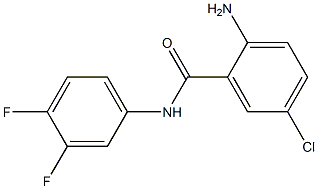 2-amino-5-chloro-N-(3,4-difluorophenyl)benzamide