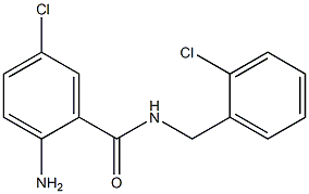 2-amino-5-chloro-N-[(2-chlorophenyl)methyl]benzamide