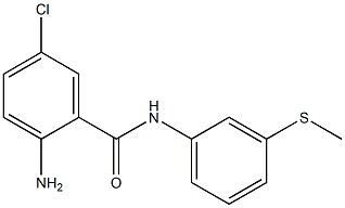 2-amino-5-chloro-N-[3-(methylsulfanyl)phenyl]benzamide