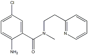 2-amino-5-chloro-N-methyl-N-[2-(pyridin-2-yl)ethyl]benzamide|
