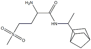 2-amino-N-(1-{bicyclo[2.2.1]heptan-2-yl}ethyl)-4-methanesulfonylbutanamide