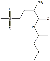 2-amino-N-(1-methylbutyl)-4-(methylsulfonyl)butanamide