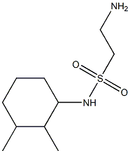  2-amino-N-(2,3-dimethylcyclohexyl)ethanesulfonamide