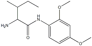 2-amino-N-(2,4-dimethoxyphenyl)-3-methylpentanamide