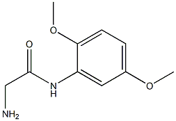 2-amino-N-(2,5-dimethoxyphenyl)acetamide Struktur