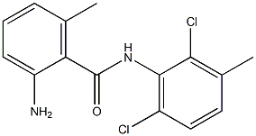 2-amino-N-(2,6-dichloro-3-methylphenyl)-6-methylbenzamide Structure