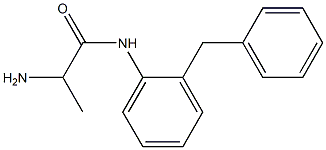 2-amino-N-(2-benzylphenyl)propanamide Structure