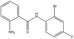 2-amino-N-(2-bromo-4-fluorophenyl)benzamide