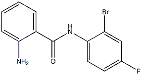  2-amino-N-(2-bromo-4-fluorophenyl)benzamide