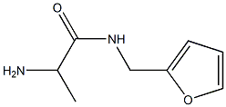 2-amino-N-(2-furylmethyl)propanamide,,结构式