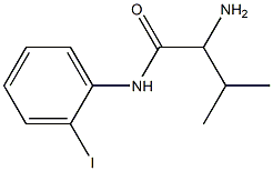 2-amino-N-(2-iodophenyl)-3-methylbutanamide Structure