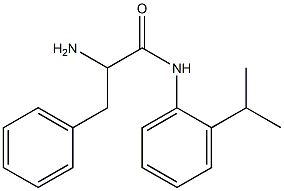 2-amino-N-(2-isopropylphenyl)-3-phenylpropanamide Structure