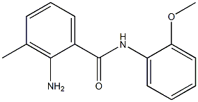 2-amino-N-(2-methoxyphenyl)-3-methylbenzamide|