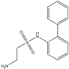 2-amino-N-(2-phenylphenyl)ethane-1-sulfonamide Structure