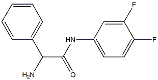 2-amino-N-(3,4-difluorophenyl)-2-phenylacetamide