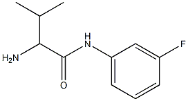 2-amino-N-(3-fluorophenyl)-3-methylbutanamide