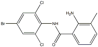 2-amino-N-(4-bromo-2,6-dichlorophenyl)-3-methylbenzamide