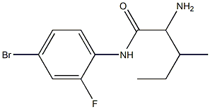 2-amino-N-(4-bromo-2-fluorophenyl)-3-methylpentanamide