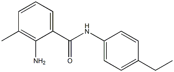 2-amino-N-(4-ethylphenyl)-3-methylbenzamide