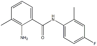 2-amino-N-(4-fluoro-2-methylphenyl)-3-methylbenzamide|