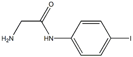 2-amino-N-(4-iodophenyl)acetamide Structure