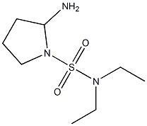 2-amino-N,N-diethylpyrrolidine-1-sulfonamide 结构式