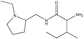 2-amino-N-[(1-ethylpyrrolidin-2-yl)methyl]-3-methylpentanamide|