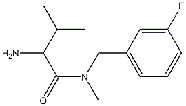 2-amino-N-[(3-fluorophenyl)methyl]-N,3-dimethylbutanamide