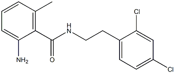 2-amino-N-[2-(2,4-dichlorophenyl)ethyl]-6-methylbenzamide