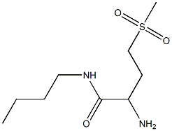 2-amino-N-butyl-4-(methylsulfonyl)butanamide|