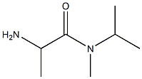 2-amino-N-isopropyl-N-methylpropanamide Struktur