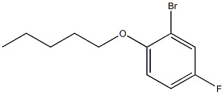  2-bromo-4-fluoro-1-(pentyloxy)benzene