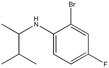  2-bromo-4-fluoro-N-(3-methylbutan-2-yl)aniline