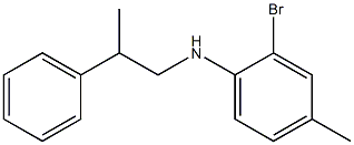 2-bromo-4-methyl-N-(2-phenylpropyl)aniline