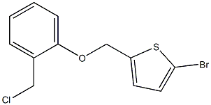  2-bromo-5-[2-(chloromethyl)phenoxymethyl]thiophene