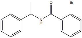 2-bromo-N-(1-phenylethyl)benzamide 结构式