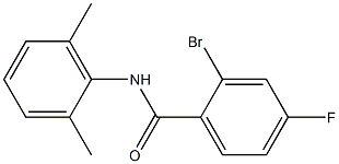 2-bromo-N-(2,6-dimethylphenyl)-4-fluorobenzamide|