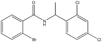 2-bromo-N-[1-(2,4-dichlorophenyl)ethyl]benzamide Structure