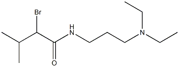 2-bromo-N-[3-(diethylamino)propyl]-3-methylbutanamide