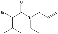 2-bromo-N-ethyl-3-methyl-N-(2-methylprop-2-enyl)butanamide