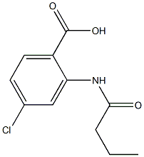 2-butanamido-4-chlorobenzoic acid|