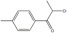 2-chloro-1-(4-methylphenyl)propan-1-one Structure