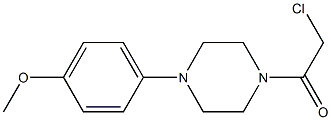 2-chloro-1-[4-(4-methoxyphenyl)piperazin-1-yl]ethan-1-one