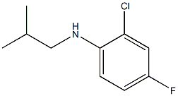  2-chloro-4-fluoro-N-(2-methylpropyl)aniline